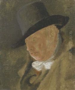 Portrait Von Philippe Agasse (vater Des Kunstlers), Um1790 by Jacques-Laurent Agasse