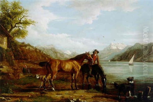 Reiter Am Genfersee - view 1