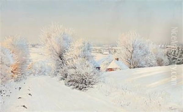 Snow Covered Landscape - view 1