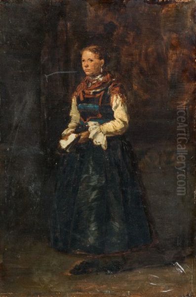 Bildnis Einer Frau In Tracht - view 1