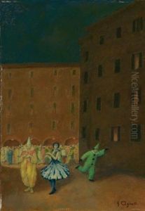 Carnevale (piazza Reforma, Lugano) (carnival (reforma Square, Lugano)) by Fausto Agnelli