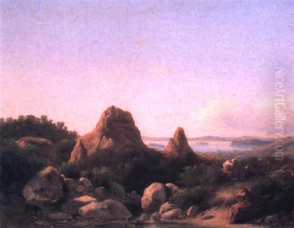 Landscape With A Village In The Distance - view 1