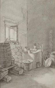 A Kitchen Interior A Kitchen Interior