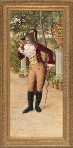 Un Petimetre by Joaquin Agrasot y Juan