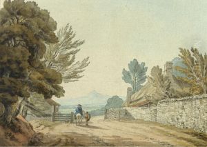 The Sugar-loaf Mountain, Monmouthshire by John White Abbott