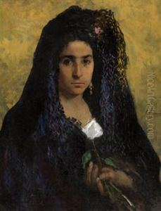 Dama Con Mantilla