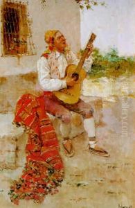 Valenciano Tocando La Guitarra