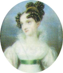 A Lady Wearing A White Dress With Green Sash Before Sky Background A Lady Wearing A White Dress With Green Sash Before Sky Background