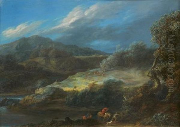 Coup De Vent Sur Un Paysage Montagneux - view 1