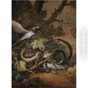 Still Life With A Viper And A Bird's Nest