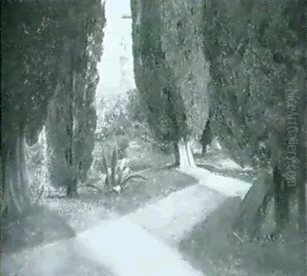 Im Park Von San Vigilio (lago Di Garda) - view 1