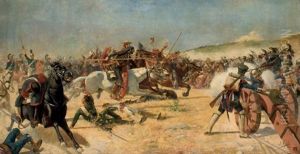 Escena De Batalla by Jose Aguado y Guerra