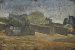 Nordafrikansk By by Ivan Agueli