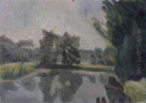 Flodlandskap by Ivan Agueli