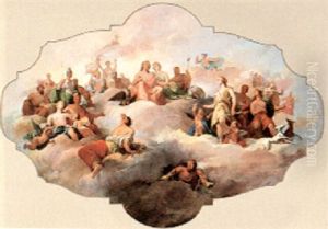 The Olympic Gods On Mount Parnassus