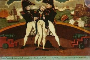 Wounded By A Musket Shot by Samuel Nelson Abbott