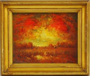 Fiery Sunset