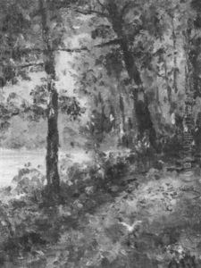 Path Through The Woods by Henry Hammond Ahl