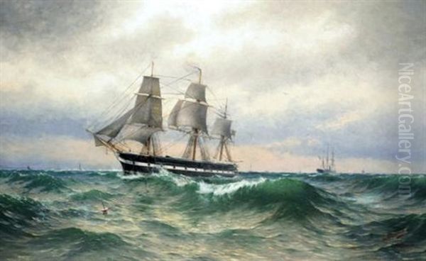 A Swedish Sailing Ship - view 1