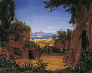 Vesuvlandschaft by August Wilhelm Julius Ahlborn