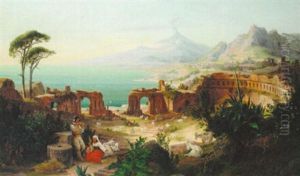 The Roman Amphitheatre, Taormina by August Wilhelm Julius Ahlborn