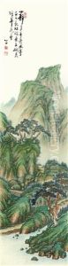 Blue-and-green Style Landscape by Ahn JoongSik