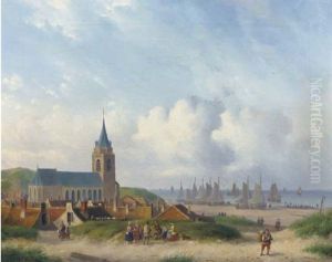 A View Of Scheveningen And The Beach