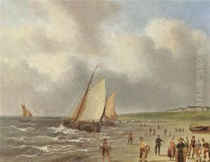 La Plage A Scheveningue