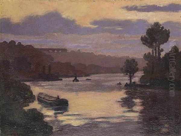 La Seine A Bougival - view 1