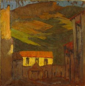 Houses And Hills by Yarnall Abbott