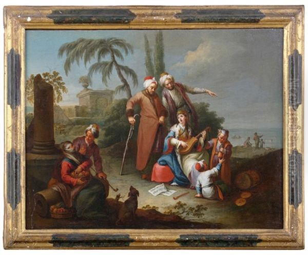 Zwei Orientalische Genreszenen - view 1