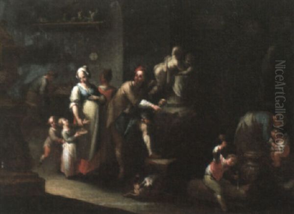 Interior Of A Sculptor's Studio - view 1