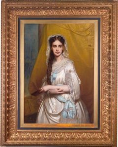 Reprasentatives Kniestuck Einer Dame by Joseph Mathaeus Aigner