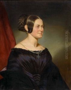 Damenportrait by Joseph Mathaeus Aigner