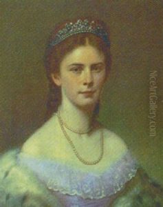 Kaiserin Elisabeth by Joseph Mathaeus Aigner