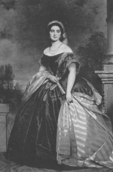 Portrait Of Empress Charlotte Of Mexico - view 1