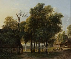Landscape With Sheep (sold With 190b; Set Of 2) Landscape With Sheep (sold With 190b; Set Of 2)