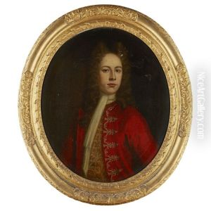 Portrait Of A Gentleman In A Red Coat