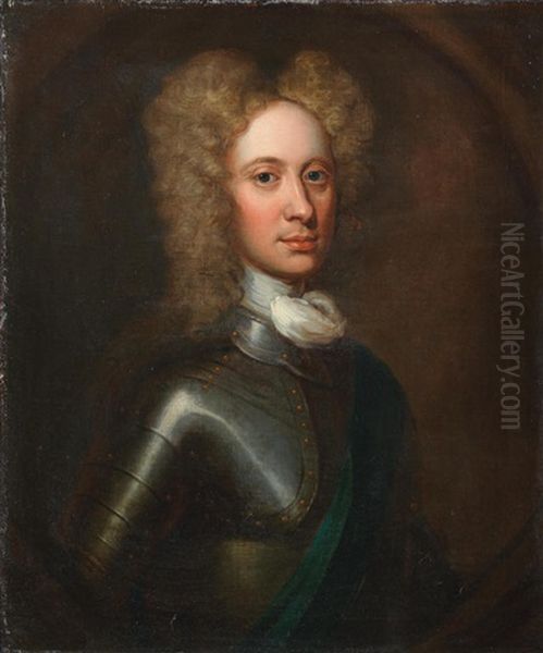 Portrait Of John, 2nd Duke Of Argyll, Half-length, In Armour - view 1