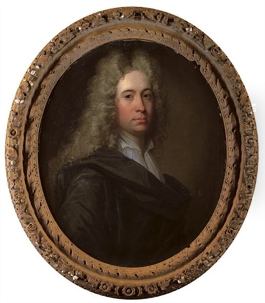 Portrait Of A Gentleman In A Green Coat - view 1