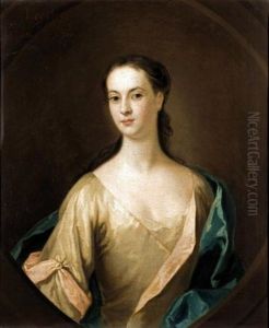 Portrait Of Eupheme Lockhart, 3rd Wife Of John, 6th Earl Of Wigton by William Aikman
