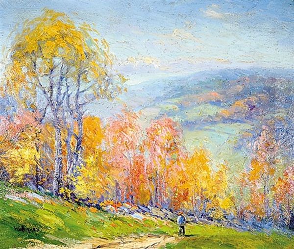 October Hillsides - view 1