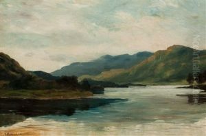 Highland Loch by James Alfred Aitken