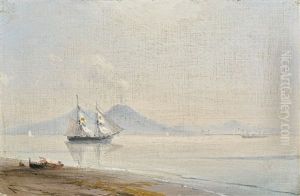View Of Vesuvius by Ivan Konstantinovich Aivazovsky