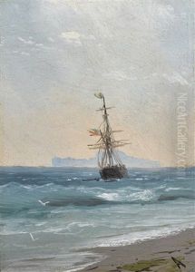 Capri by Ivan Konstantinovich Aivazovsky