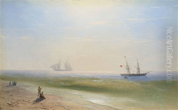 Sailing Along The Shore - view 1