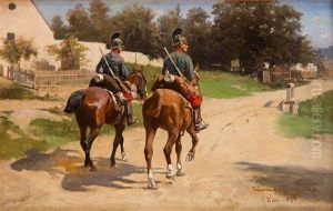 Horse Soldiers by Tadeusz Ajdukiewicz
