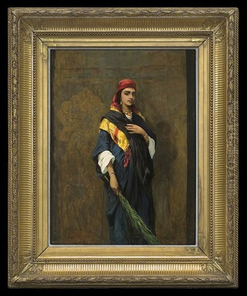 A Girl In An Oriental Dress - view 1