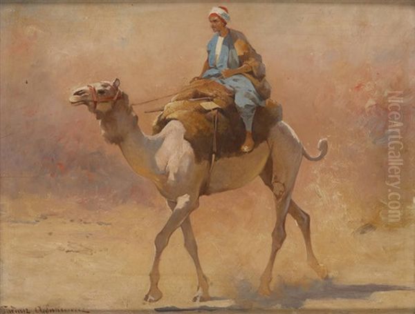Chamelier Dans Le Desert - view 1