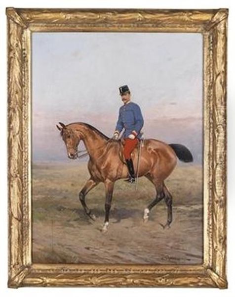 Kronprinz Rudolf Zu Pferd - view 1